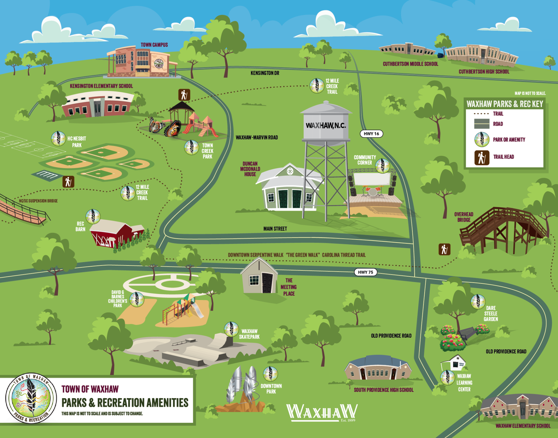 Waxhaw-Fun-Map 2024